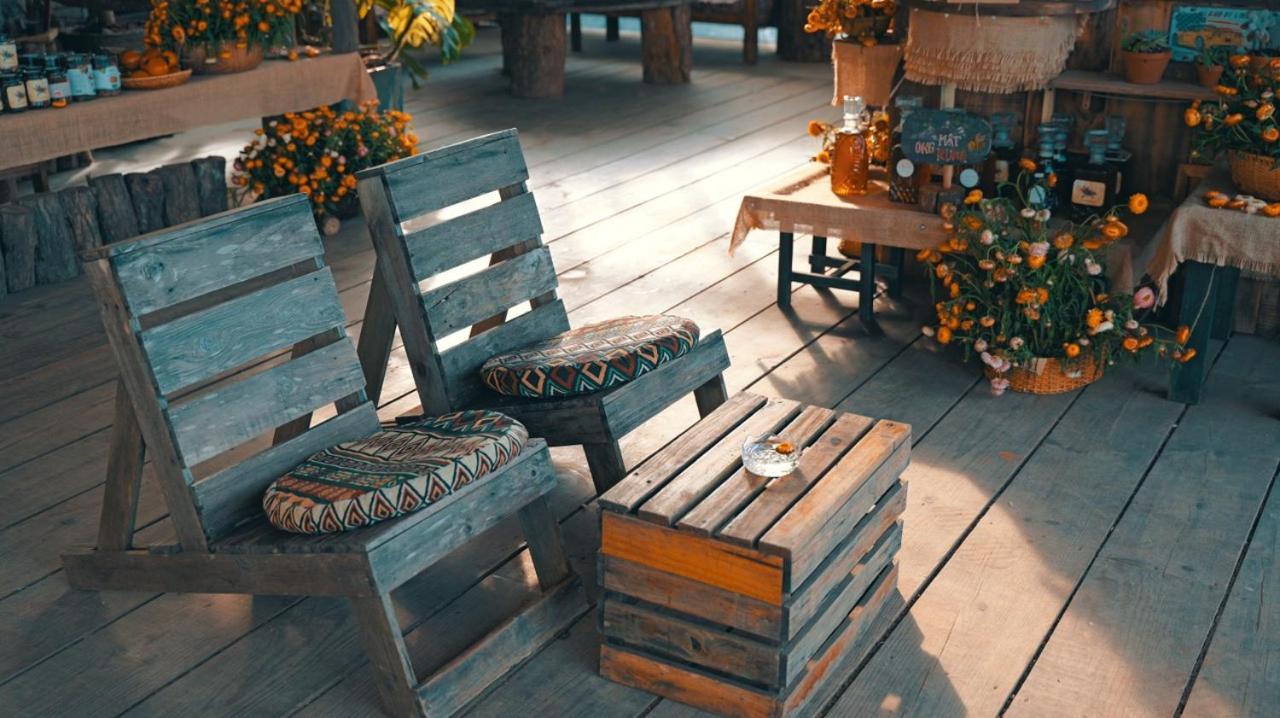 Nhien Farm Homestay Xuan Truong Bagian luar foto